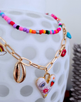 Double collier cœur