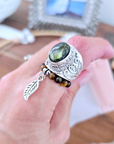 Bague œil de tigre