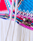 Robe boho écrue