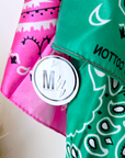 Foulard tie and dye