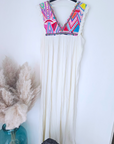 Robe boho écrue