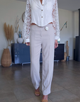 Pantalon fluide chic - 𝐌𝐚𝐫𝐢𝐧𝐚𝟒𝟒𝐟𝐚𝐦𝐢𝐥𝐲