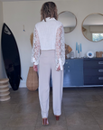 Chemise lin & coton
