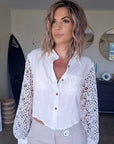 Chemise lin & coton