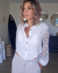 Chemise lin & coton
