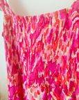 Robe léo rose fuchsia