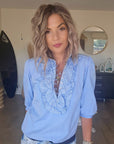 Chemise bleue originale