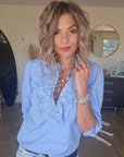 Chemise bleue originale