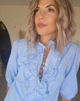 Chemise bleue originale