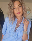 Chemise bleue originale