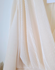 Robe irisée écrue