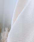 Robe irisée écrue