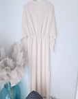 Robe irisée écrue