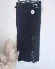 Ensemble top & jupe black
