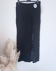 Ensemble top & jupe black