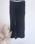 Ensemble top & jupe black