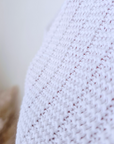 Ensemble blanc top & jupe en crochet