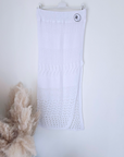 Ensemble blanc top & jupe en crochet