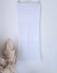 Ensemble blanc top & jupe en crochet