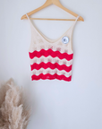 Ensemble top & jupe en crochet