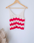Ensemble top & jupe en crochet