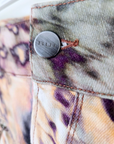 Short tie & dye multicolores