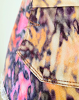 Short tie & dye multicolores