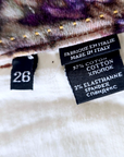 Short tie & dye multicolores