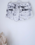 Short tie & dye gris