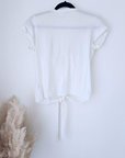 T-shirt hippie à perles