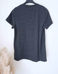 T-shirt gris anthracite éclair - 𝐌𝐚𝐫𝐢𝐧𝐚𝟒𝟒𝐟𝐚𝐦𝐢𝐥𝐲