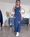 Robe tee-shirt strass