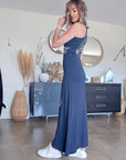Robe tee-shirt strass