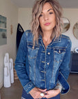 Veste en jean twin