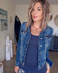 Veste en jean twin