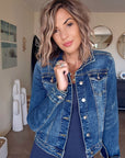 Veste en jean twin