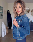 Veste en jean twin