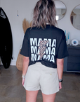 T-shirt noir Mama grr