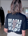 T-shirt noir Mama grr