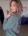 Veste surchemise kaki