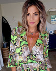 Robe python fluo