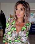 Robe python fluo