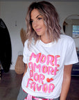 Tee-shirt blanc amore