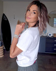 Tee-shirt blanc amore