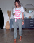 Tee-shirt blanc amore