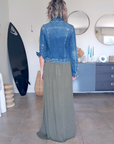 Veste en jean twin