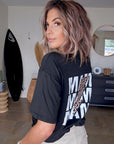 T-shirt noir Mama grr