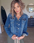 Veste en jean twin
