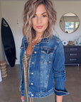 Veste en jean twin