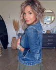 Veste en jean twin